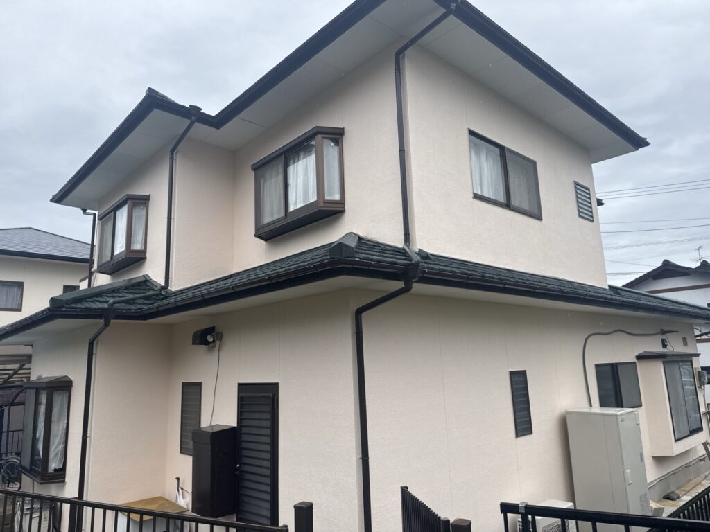 熊本県熊本市 北区 外壁・屋根塗装ついでに温水器【テンピ】撤去工事施工させて頂きました。
