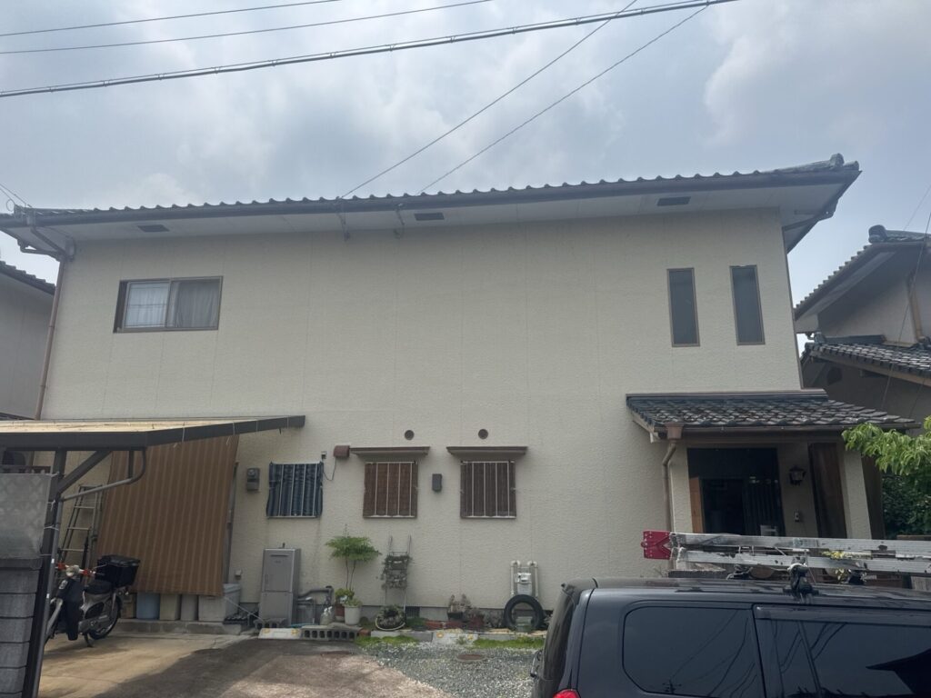 外壁塗装・屋根塗装4度塗り施工 施工前