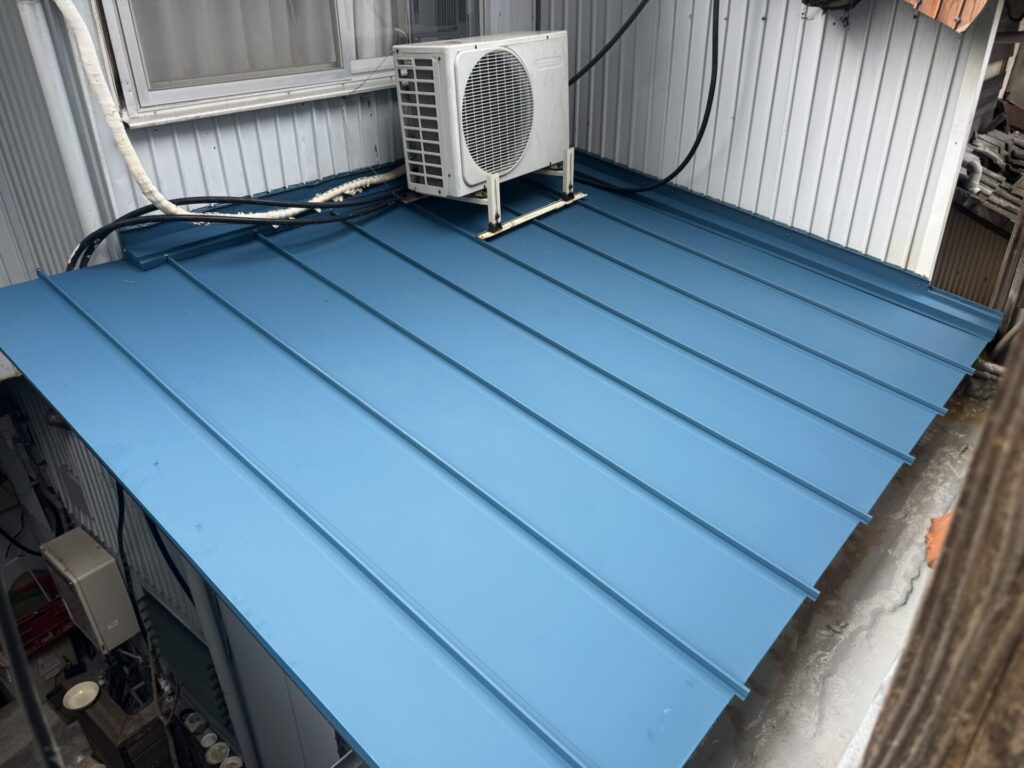 火災保険を使い屋根カバー工法させて頂きました(≧▽≦) 施工後