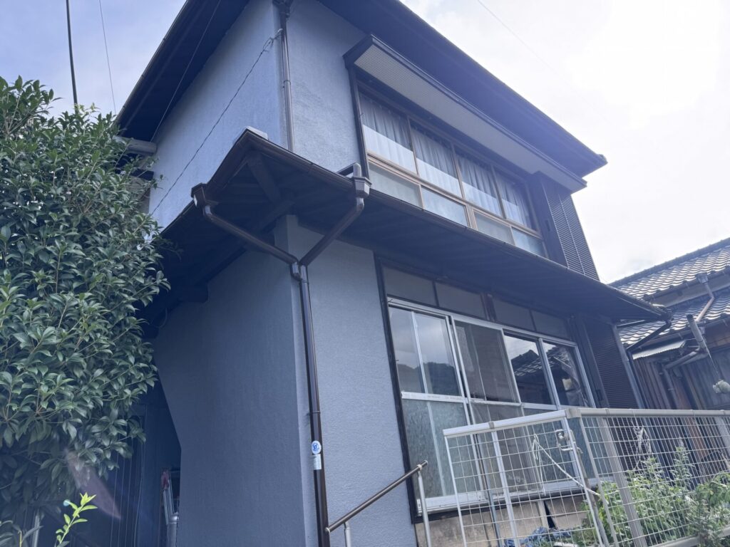 熊本県熊本市 西区河内町　I様邸　外壁塗装　無機塗料を使用しマスチック工法で4度塗り(‘ω’)